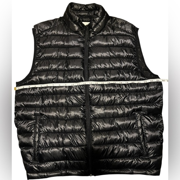 Aeropostale Unisex Black Quilted Puffer Vest - Picture 12 of 12